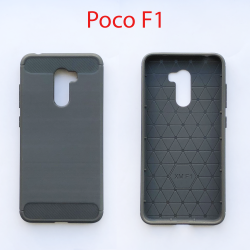 Чехол-бампер для Xiaomi Pocophone F1 серый