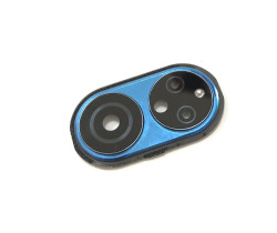 Стекло камеры в сборе Honor X7 CMA-LX1 (синий)