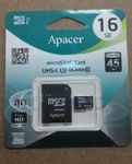 Карта памяти Apacer micro-sd (Class 10 ) 32GB