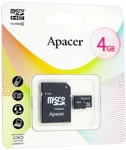 Карта памяти Apacer micro-sd (Class 4) 4GB