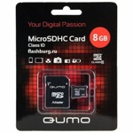 Карта памяти QUMO micro-sd (Class 10) 8GB