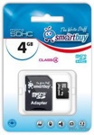 Карта памяти Smart Buy micro-sd (Class 4) 4GB