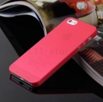 Силиконовая накладка для iPhone 4 /4s красный