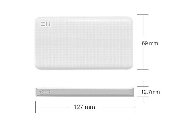 Xiaomi ZMI Power Bank 10000mAh (QB810) белый