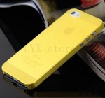 Силиконовая накладка для iPhone 4 /4s жёлтый