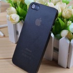 Силиконовая накладка для iPhone 5 /5s чёрный
