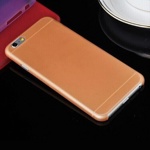 Силиконовая накладка для iPhone 6 оранжевый