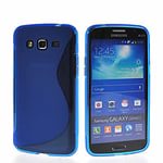 Силиконовый чехол для Samsung Galaxy Grand 2 (G7102,G7106,G7108) синий