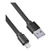 USB кабель Borofone BU8 ligtning для зарядки и синхронизации (черный) 1,2 метра- фото
