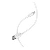 USB кабель Borofone Bx14 Micro для зарядки и синхронизации (белый) 1 метра- фото