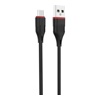 USB кабель Borofone BX17 Micro для зарядки и синхронизации (чёрный) 1 метра- фото