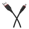 USB кабель Borofone BX17 Type-C для зарядки и синхронизации (чёрный) 1 метра- фото