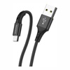 USB кабель Borofone BX20 Micro для зарядки и синхронизации (черный) 1 метра- фото