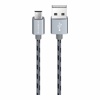 USB кабель Borofone BX24 micro для зарядки и синхронизации (серый) 1 метра- фото
