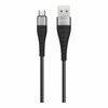 USB кабель Borofone BX32 micro для зарядки и синхронизации (черный) 1 метра- фото