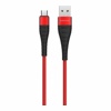 USB кабель Borofone BX32 Type-C для зарядки и синхронизации (красный) 1 метра- фото