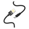 USB кабель Hoco U55 Type-C для зарядки и синхронизации (черный) 1,2 метра