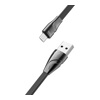 USB кабель Hoco U57 Micro для зарядки и синхронизации (черный) 1,2 метра