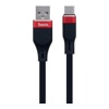 USB кабель Hoco U72 Type-C для зарядки и синхронизации (черный) 1,2 метра