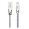 USB кабель Hoco U9 Micro для зарядки и синхронизации (серебро) 1,2 метра