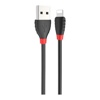 USB кабель Hoco X27 Lightning для зарядки и синхронизации (черный) 1,2 метра