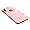 Задняя крышка (стекло) для Huawei P20 Lite (ANE-LX1) розовая сакура