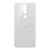 Задняя крышка (стекло) для Nokia 5.1 plus (белый)