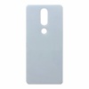 Задняя крышка (стекло) для Nokia 6.1 plus (белый)- фото