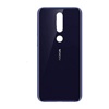 Задняя крышка (стекло) для  Nokia 6.1 plus (глянцевый индиго)- фото