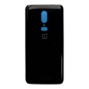Задняя крышка (стекло) для OnePlus 6 (полночный черный)