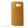 Задняя крышка (стекло) для Samsung Galaxy S6 золотая