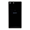 Задняя крышка (стекло) для Sony Xperia M5 чёрная