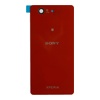 Задняя крышка (стекло) для Sony Xperia Z3 Compact красный