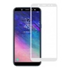 Защитное стекло Samsung Galaxy A6s 2018 белый 5D