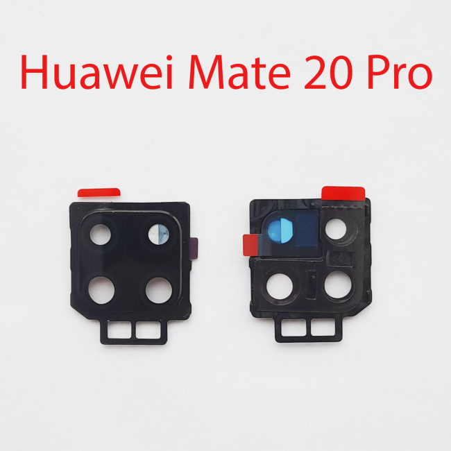 Стекло камеры в сборе для Huawei Mate 20 Pro LYA-L29 черный - фото