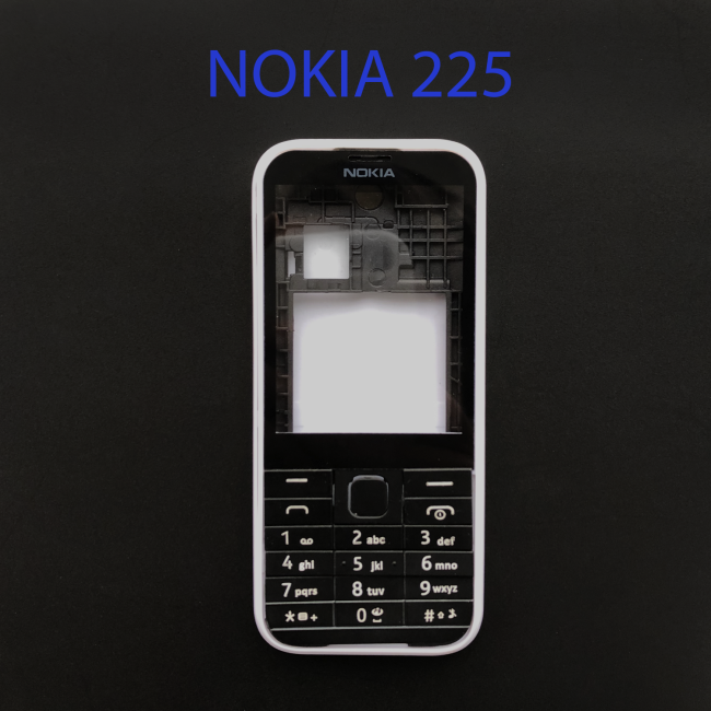 Задняя крышка в сборе для Nokia 225 4G (TA-1276) черный - фото