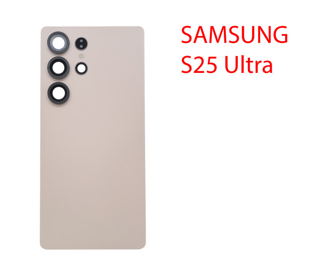 Задняя крышка (стекло) для Samsung Galaxy S25 Ultra SM-S938B розовый - фото, картинка Задняя крышка (стекло) для Samsung Galaxy S25 Ultra SM-S938B розовый - фото
