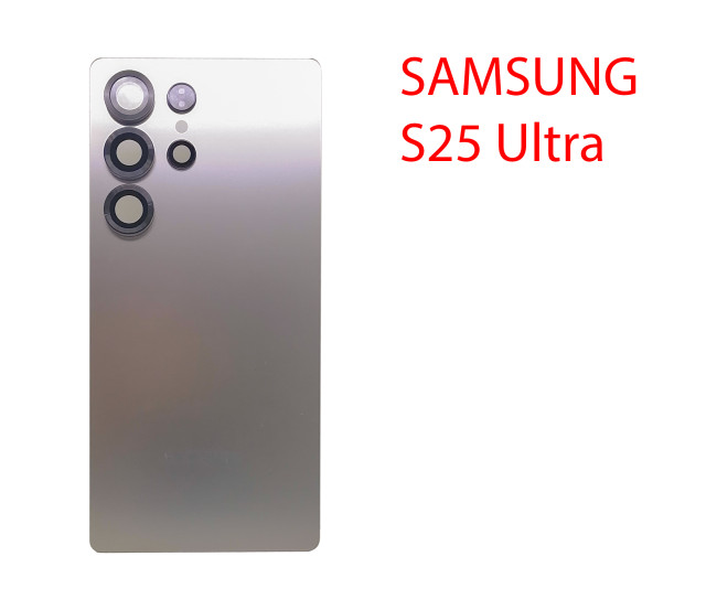 Задняя крышка (стекло) для Samsung Galaxy S25 Ultra SM-S938B серебро - фото, картинка Задняя крышка (стекло) для Samsung Galaxy S25 Ultra SM-S938B серебро - фото