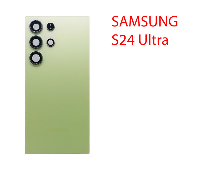 Задняя крышка (стекло) для Samsung Galaxy S24 Ultra SM-S928B зеленый - фото, картинка Задняя крышка (стекло) для Samsung Galaxy S24 Ultra SM-S928B зеленый - фото