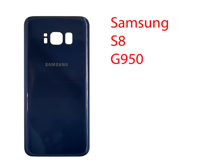 Задняя крышка для (стекло) Samsung Galaxy S8 (G950FD) синяя - фото, картинка Задняя крышка для (стекло) Samsung Galaxy S8 (G950FD) синяя - фото