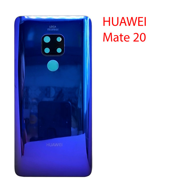 Задняя крышка (стекло) для Huawei Mate 20 HMA-L29 в сборе (сумеречный) - фото