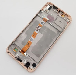Экран (модуль) в раме Huawei P20 lite (розовый)