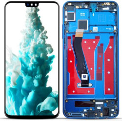 Экран (модуль) в раме Honor 8x (синий)