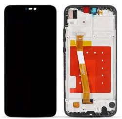 Экран (модуль) в раме Huawei P20 lite (черный)