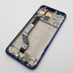 Экран (модуль) в раме Xiaomi Redmi Note 7 (синий)