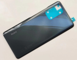 Задняя крышка для Xiaomi Redmi Note 10, 10S (серый оникс)