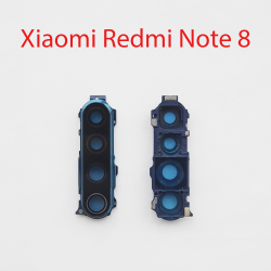 Стекло камеры в сборе для Xiaomi Redmi Note 8 синий