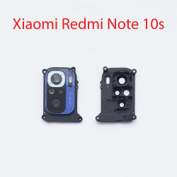 Объектив камеры в сборе для Xiaomi Redmi Note 10, 10s синий