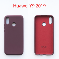Чехол бампер Huawei Y9 2019 фиолетовый