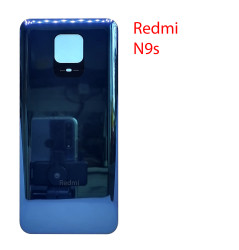 Задняя крышка (стекло) для Xiaomi Redmi Note 9S (синий)